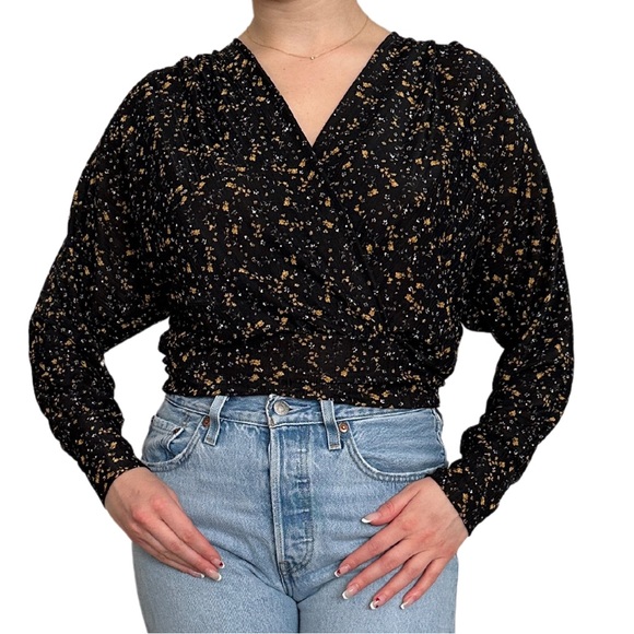 Dynamite Long sleeve floral top - Picture 1 of 8